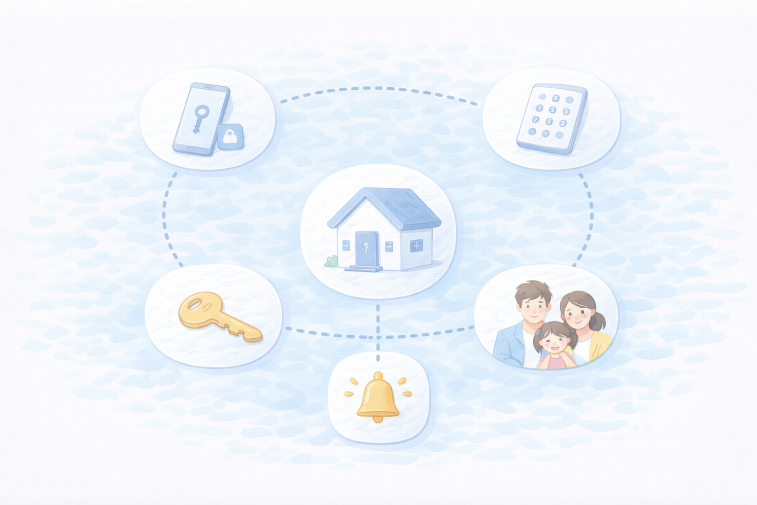 鍵問題をゼロにする仕組みの全体マップ