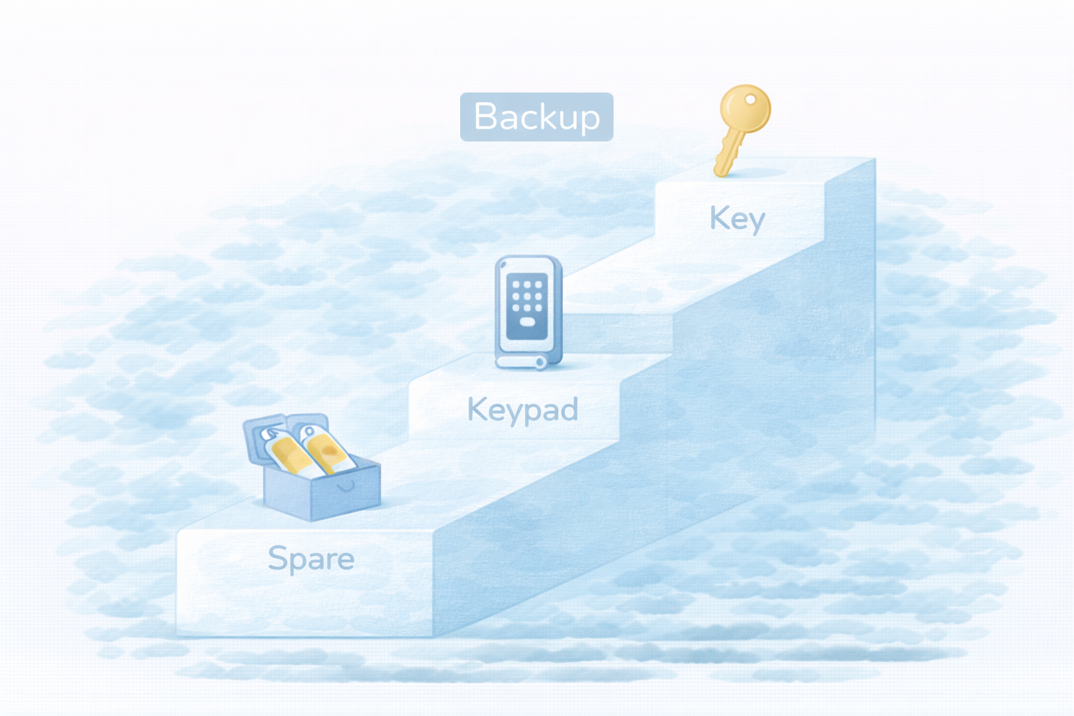 電池切れに備えるバックアップ設計（図解）