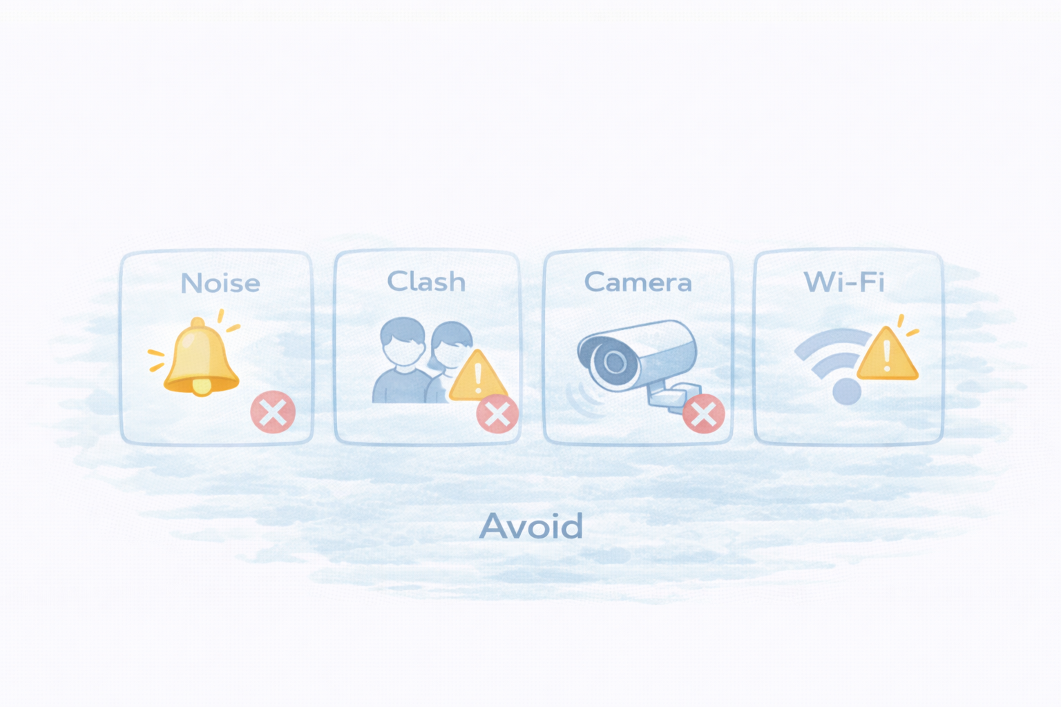 帰宅確認が続かない失敗パターン（通知・共有・やりすぎ）（図解）