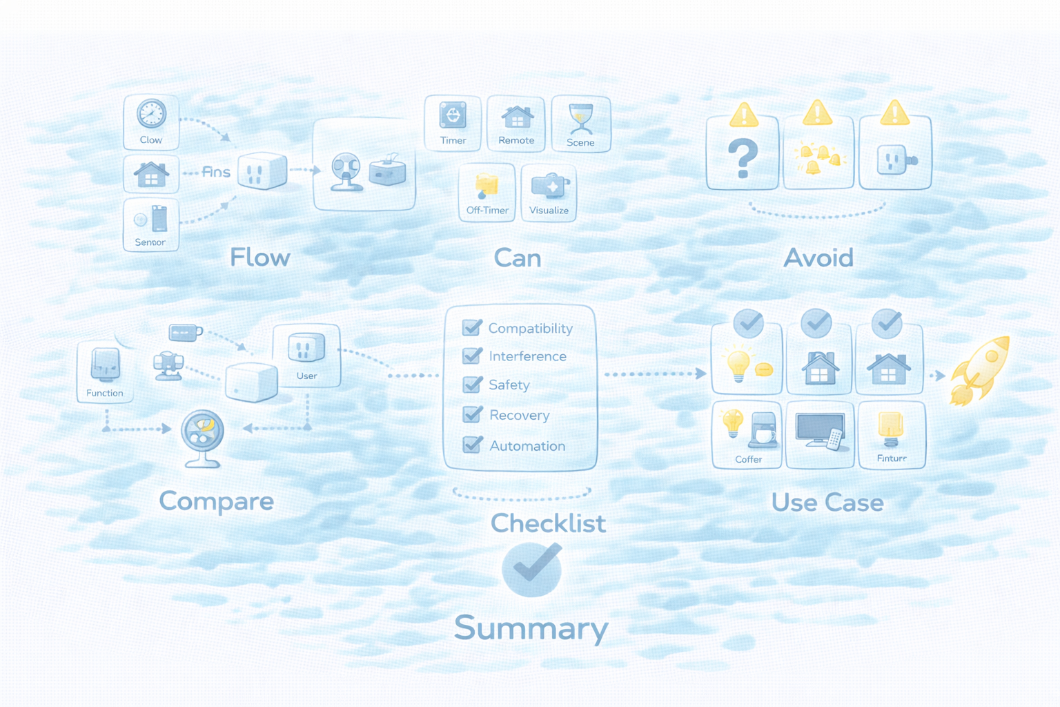 まとめ：赤外線×エアコン自動化（図解）