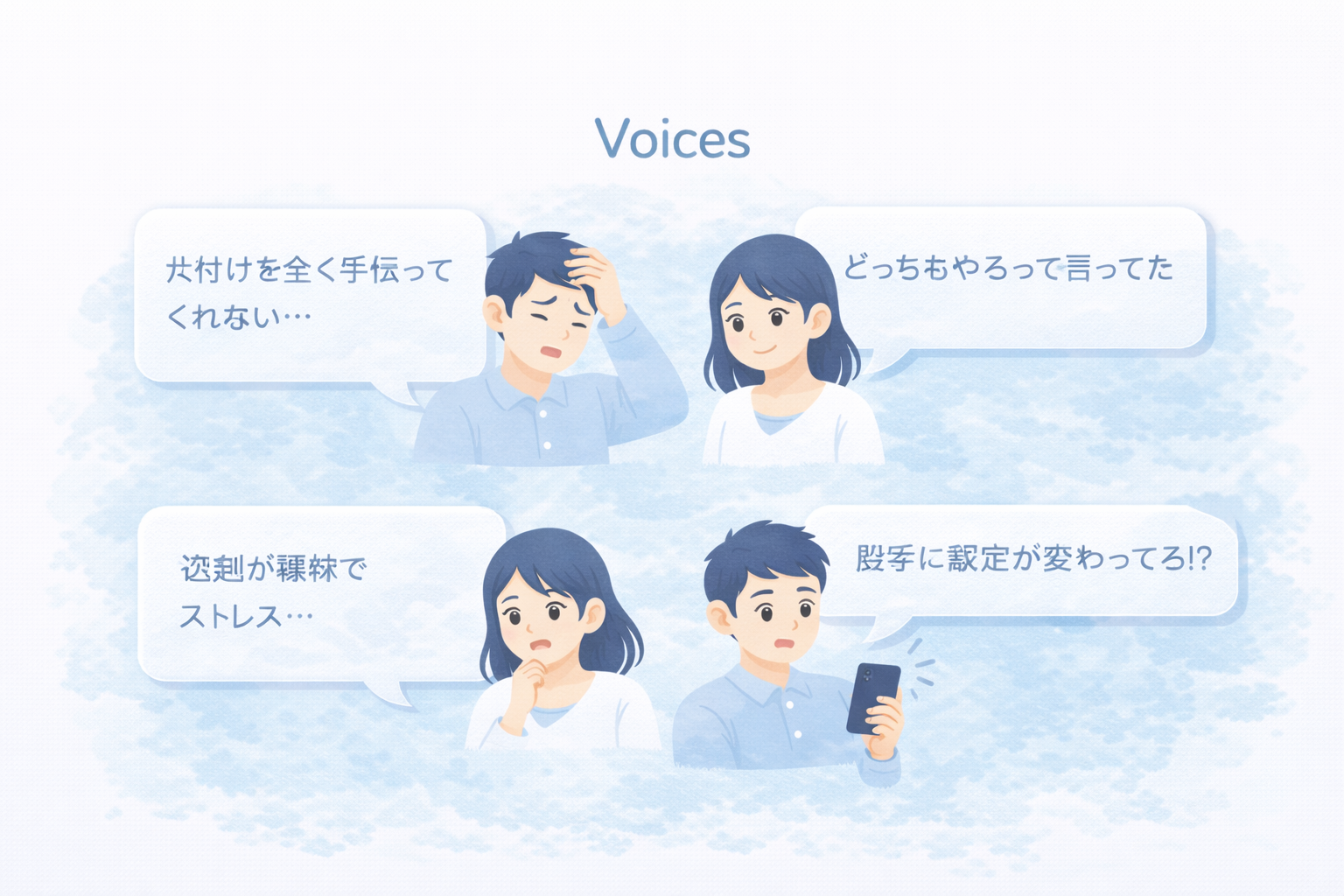 スマートホームをやめた人の声を分類する図解